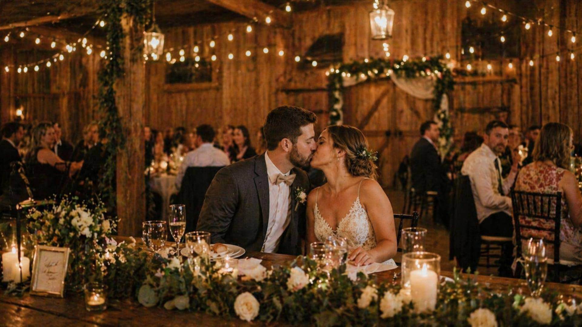 Kalamazoo wedding reception barn venue Michigan countryside